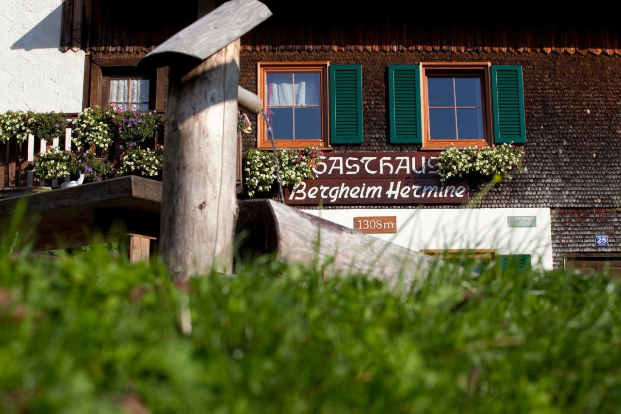 Berggasthaus Hermine Madau 赞姆斯 外观 照片